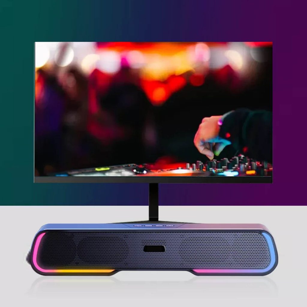 Bluetooth soundbar with beautiful RGB lights OCEANTECH